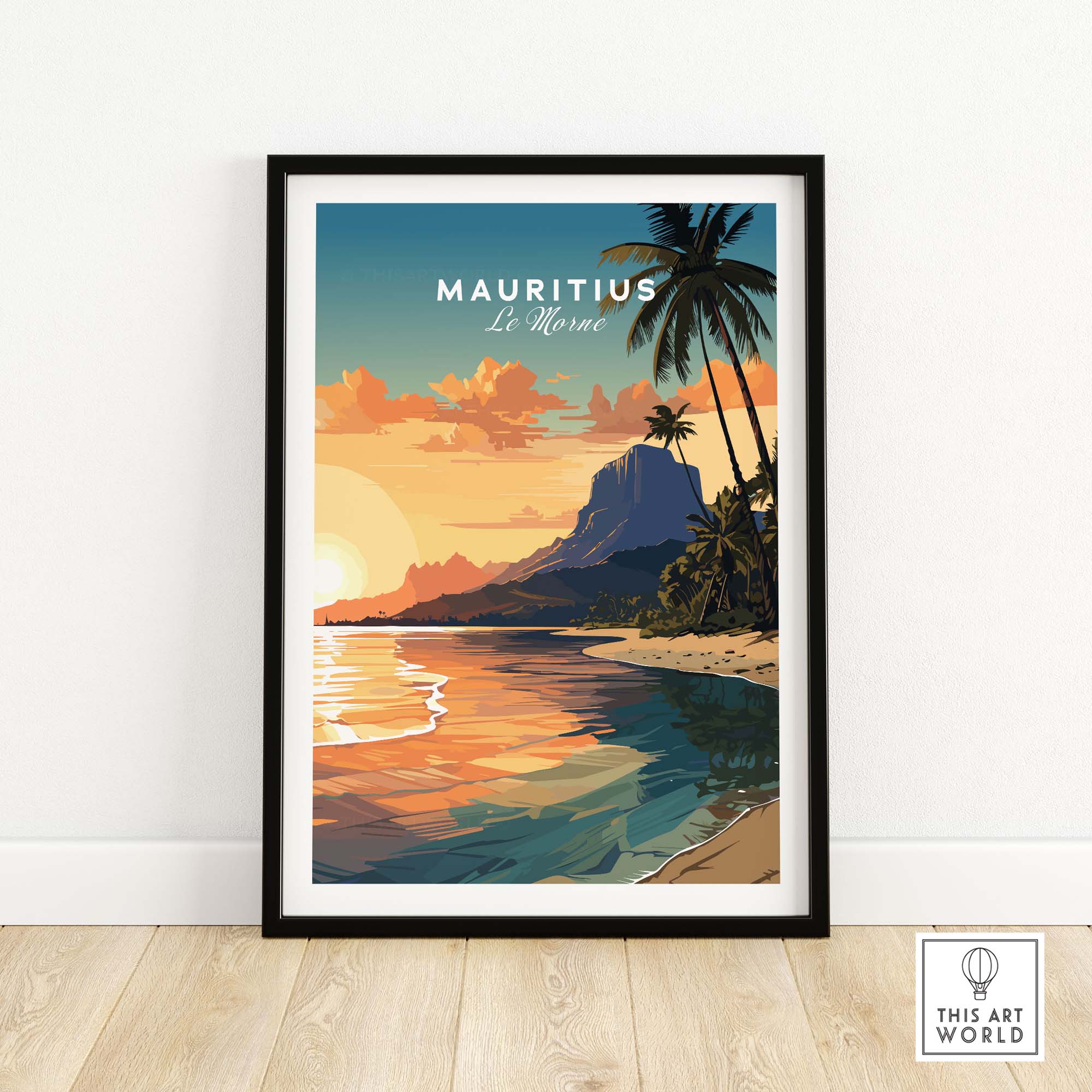 Le Morne Mauritius Poster