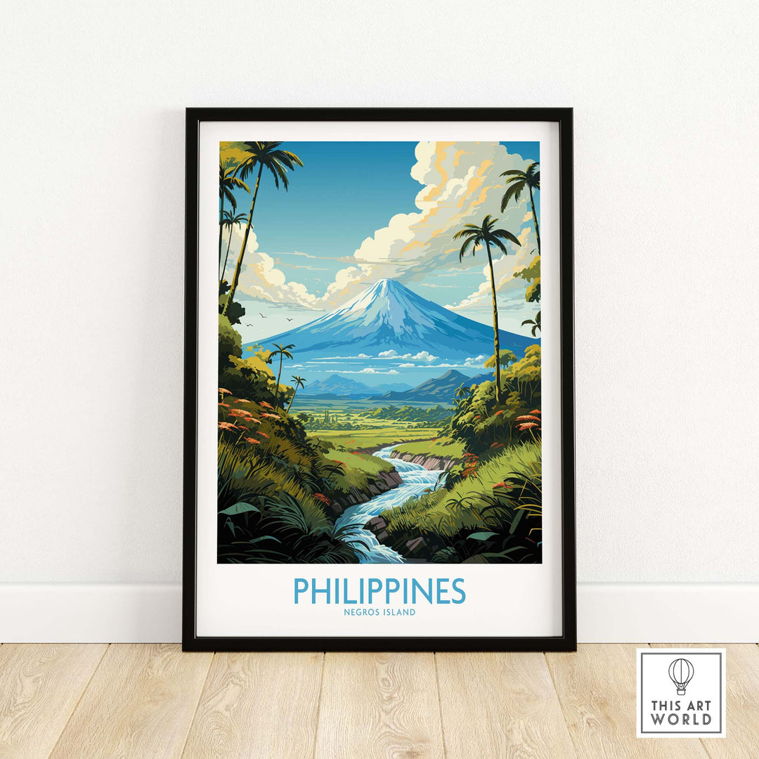Negros Island Philippines Print