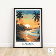 Malaysia Poster of Perhentian Islands