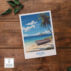 Aruba Travel Poster
