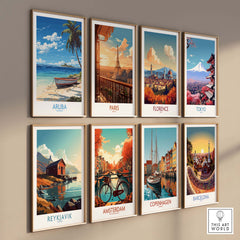 Aruba Travel Poster
