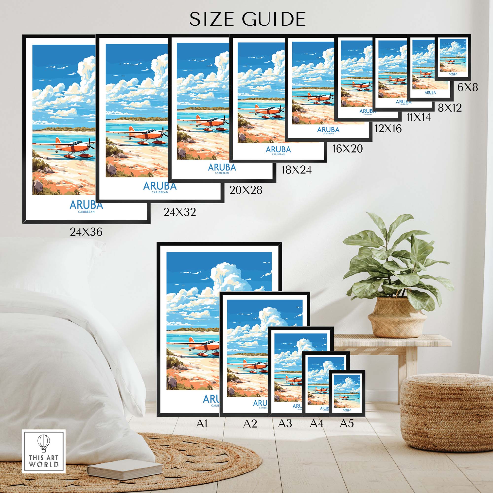 Aruba Wall Art