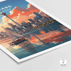 Auckland Print
