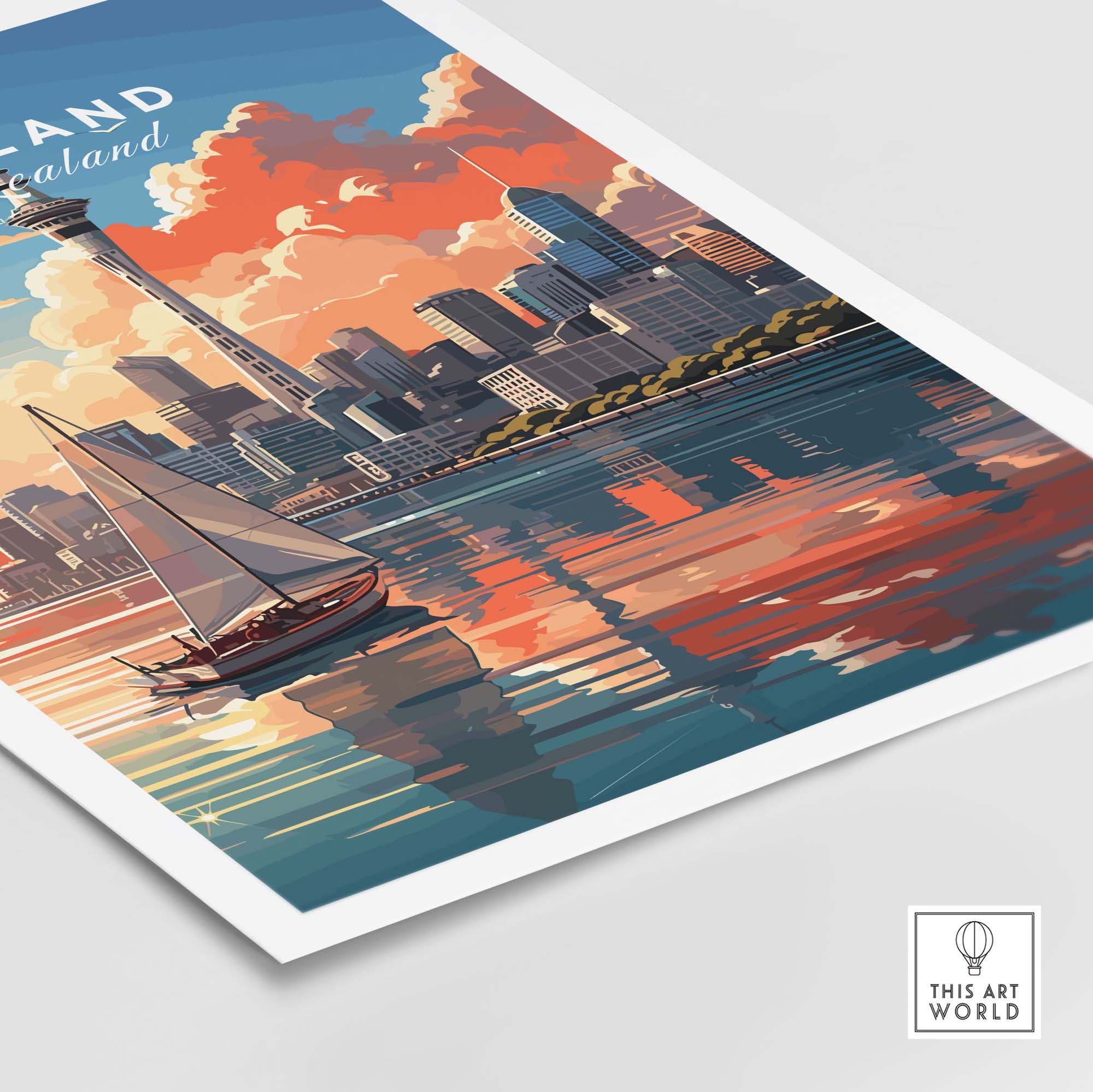 Auckland Print