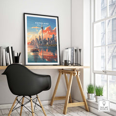 Auckland Print