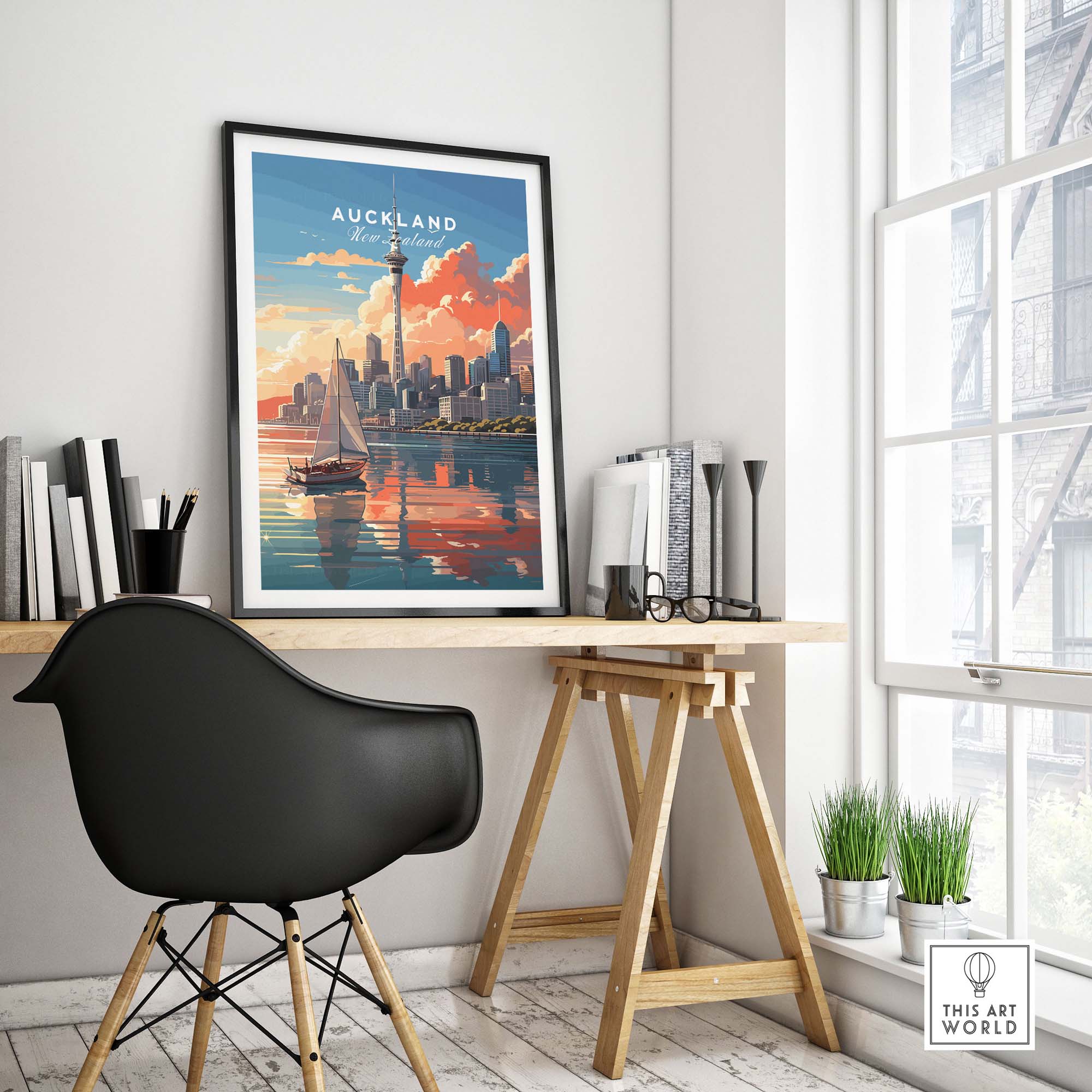 Auckland Print