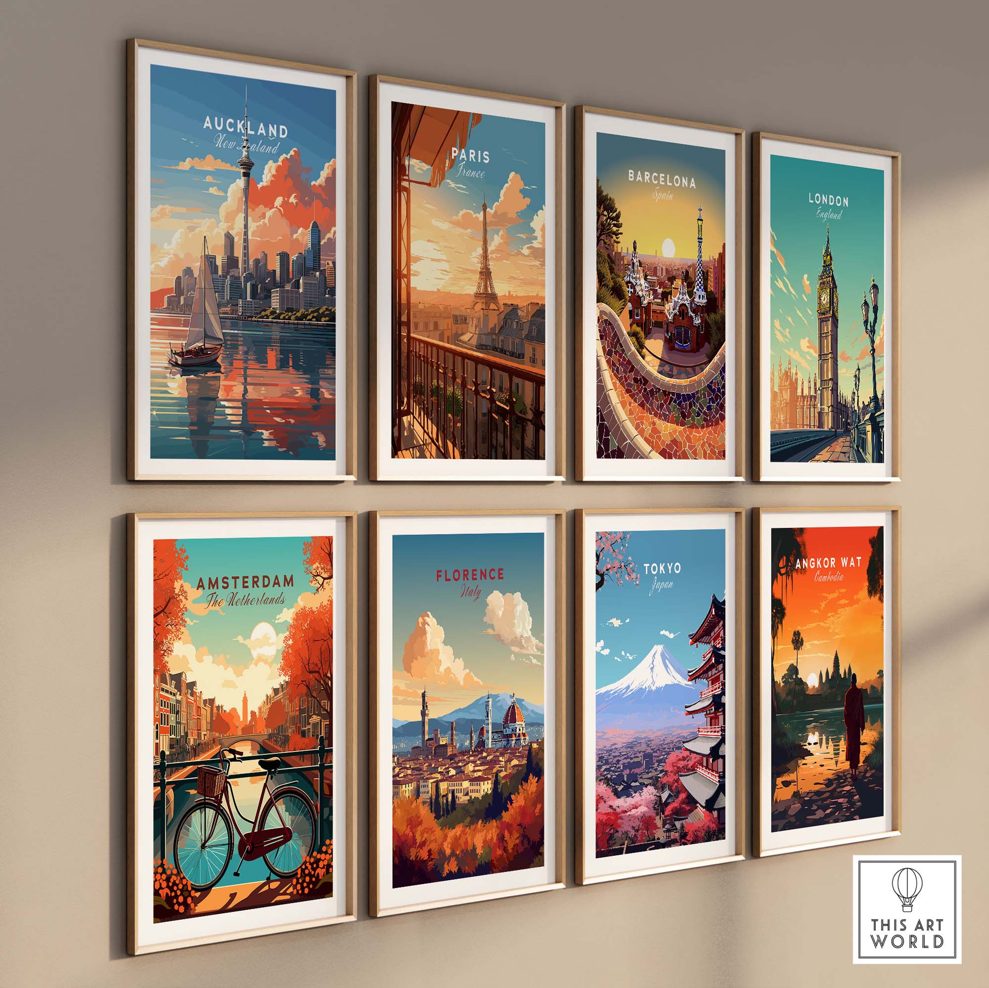 Auckland Print