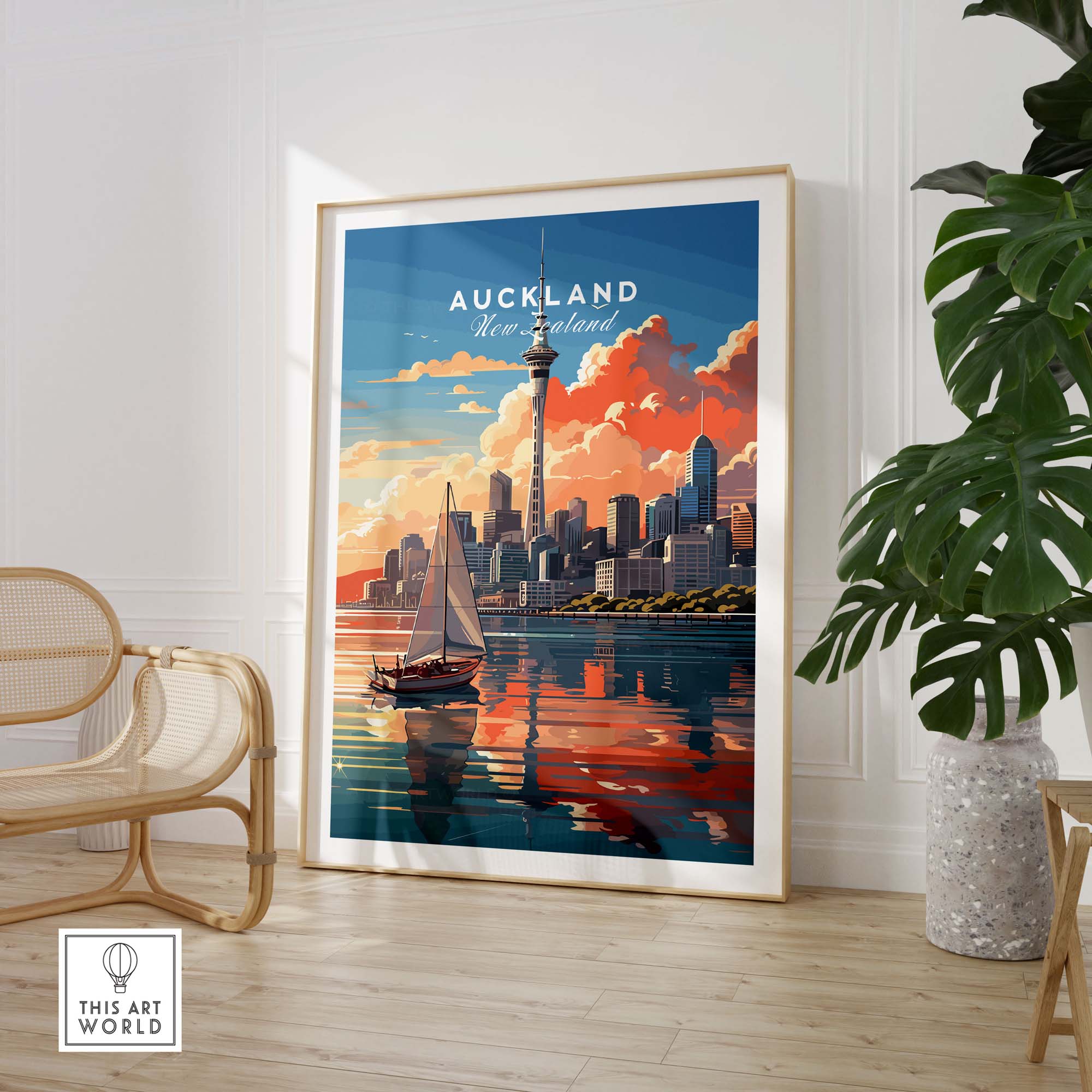 Auckland Print