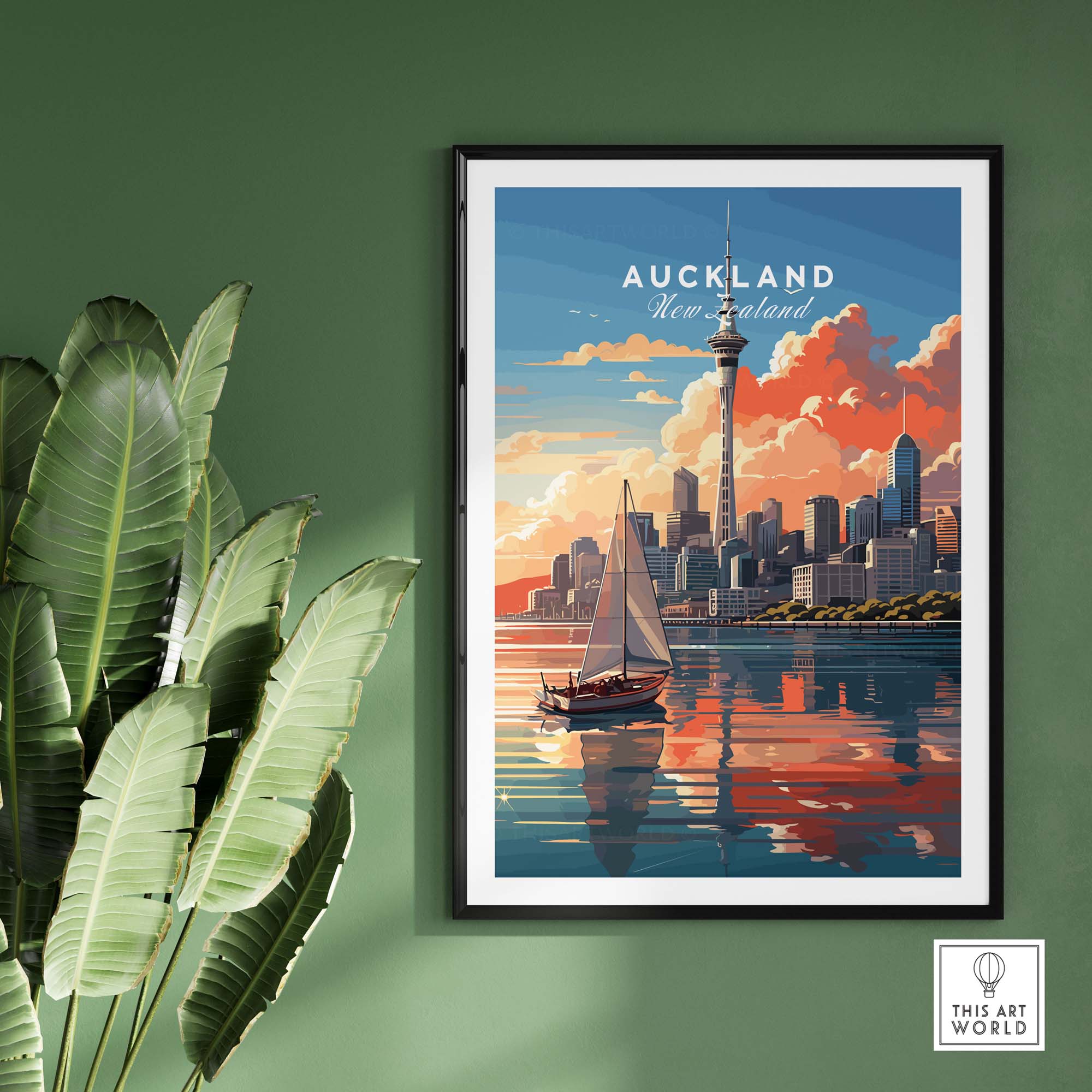 Auckland Print