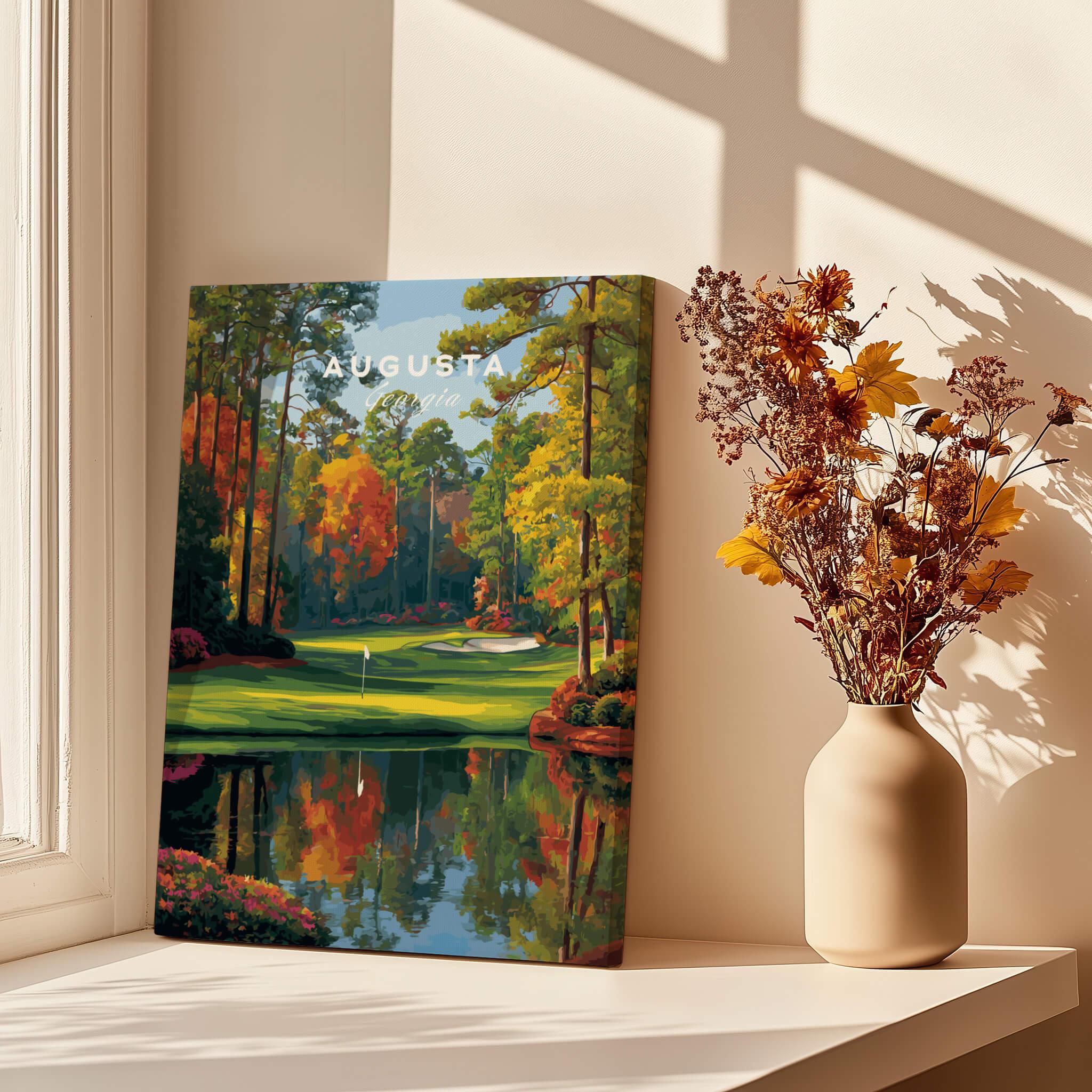 Augusta Georgia Golf Course Poster – This Art World