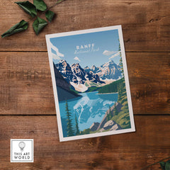 Banff Poster National Park Print