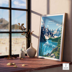 Banff Poster National Park Print