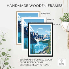 Banff Poster National Park Print