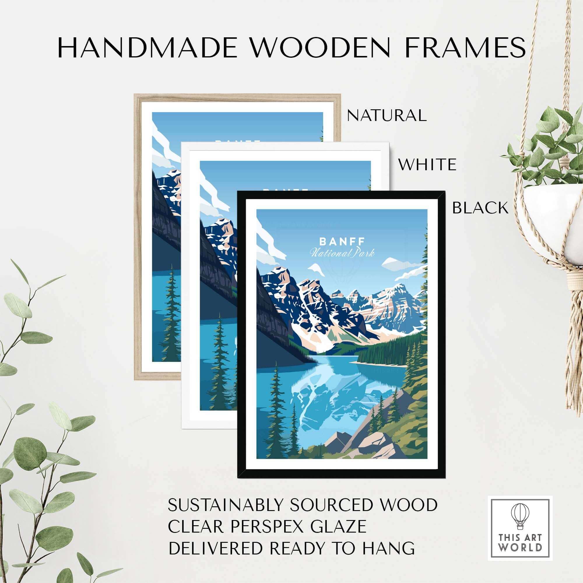 Banff Poster National Park Print