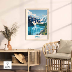 Banff Print National Park Poster