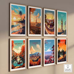 Barbados Poster Sunset Beach