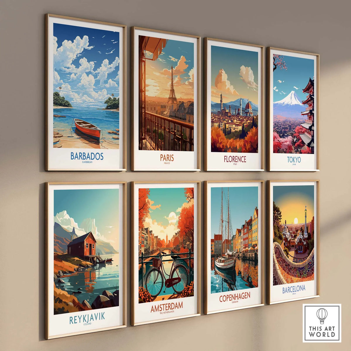 Barbados Wall Art Print