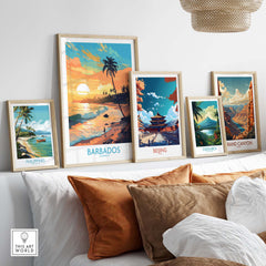 Barbados Wall Art Sunset
