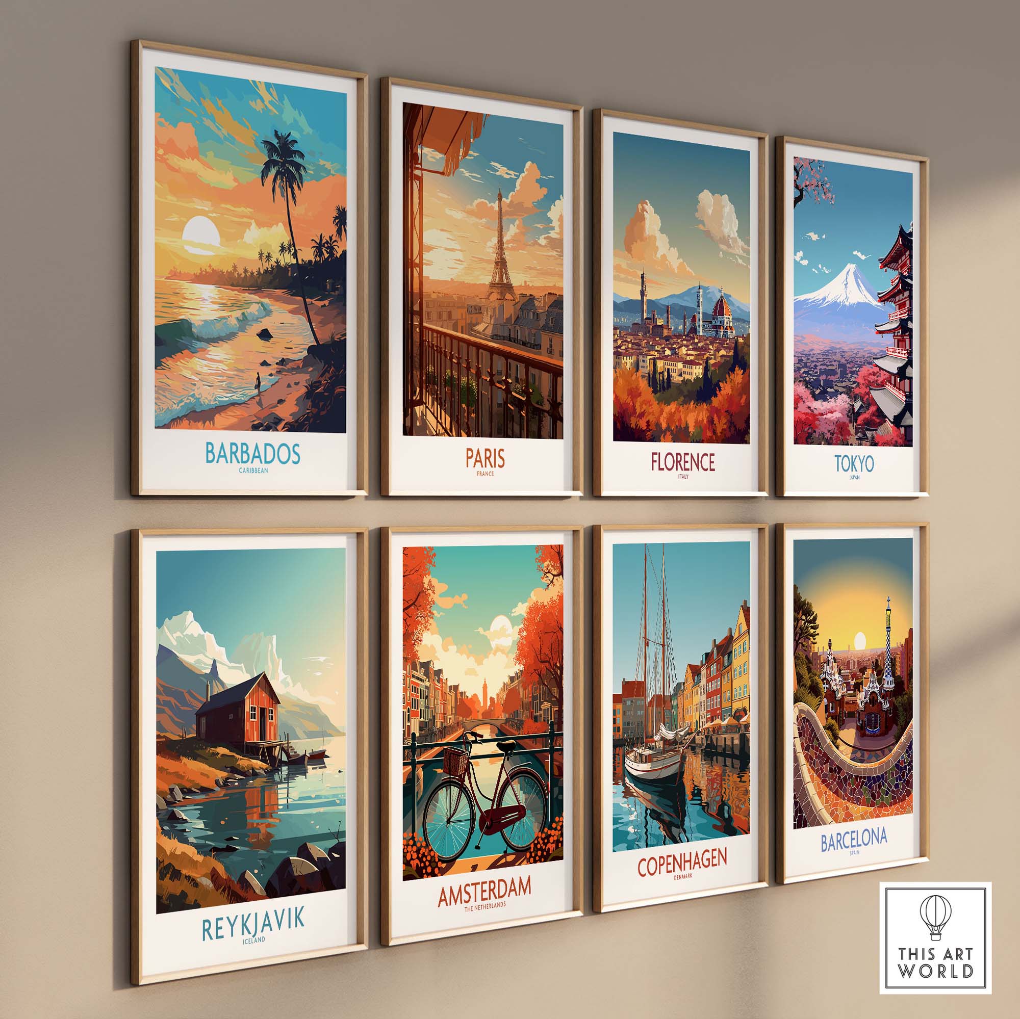 Barbados Wall Art Sunset