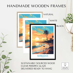 Barbados Wall Art Sunset