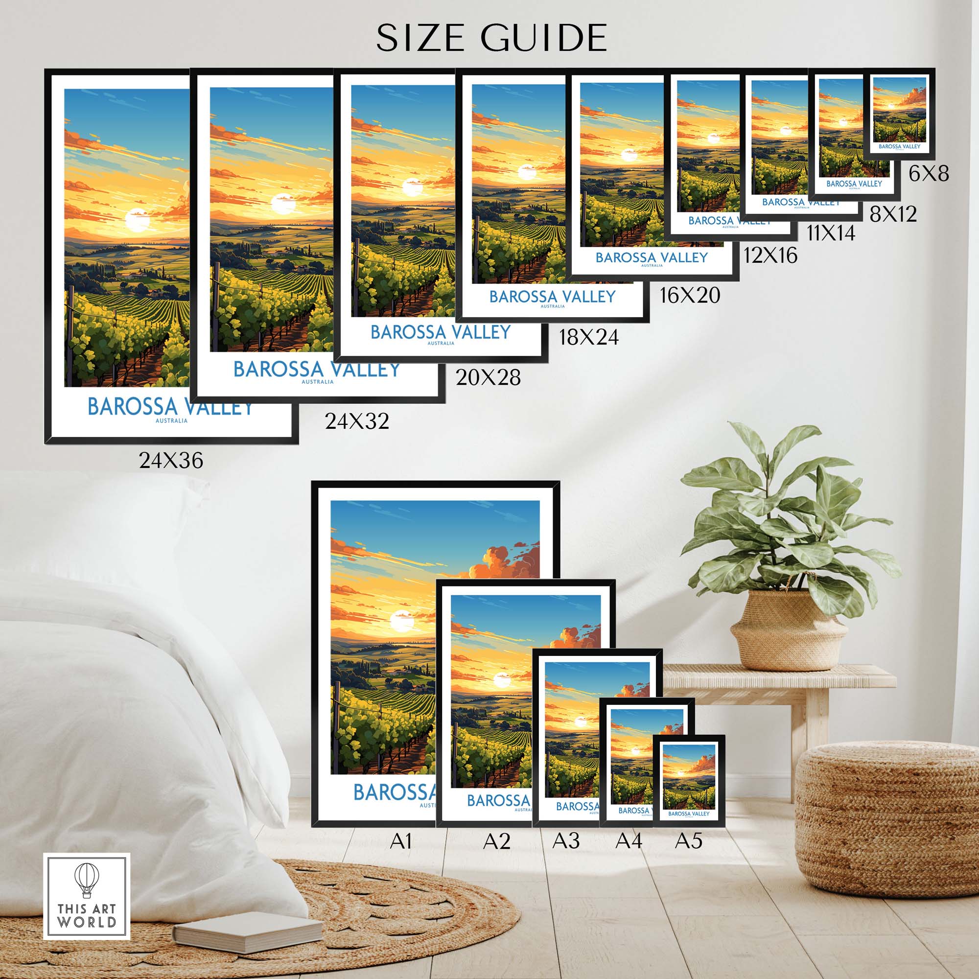 Barossa Valley Australia Poster
