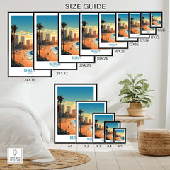 Beirut Travel Print