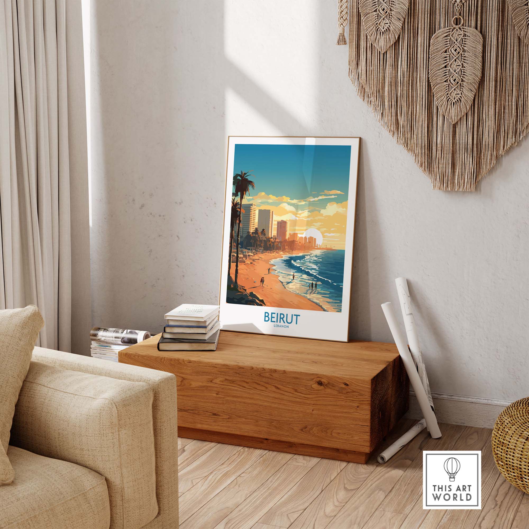 Beirut Travel Print