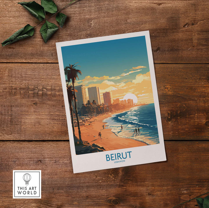 Beirut Travel Print