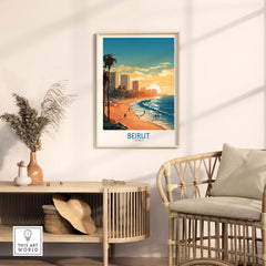 Beirut Travel Print
