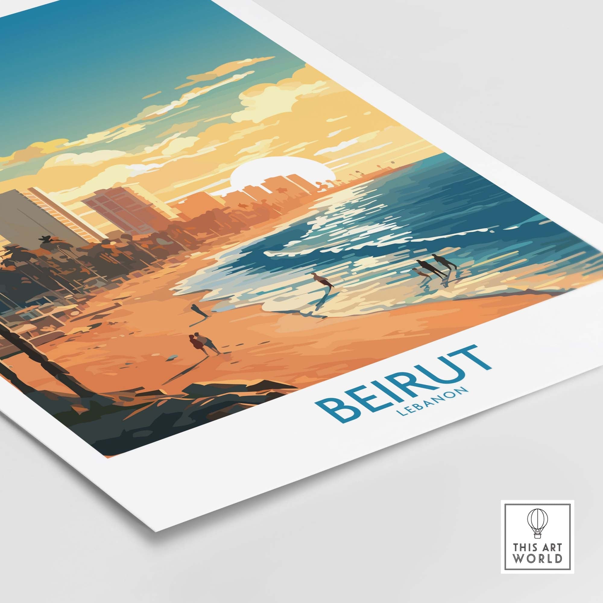Beirut Travel Print