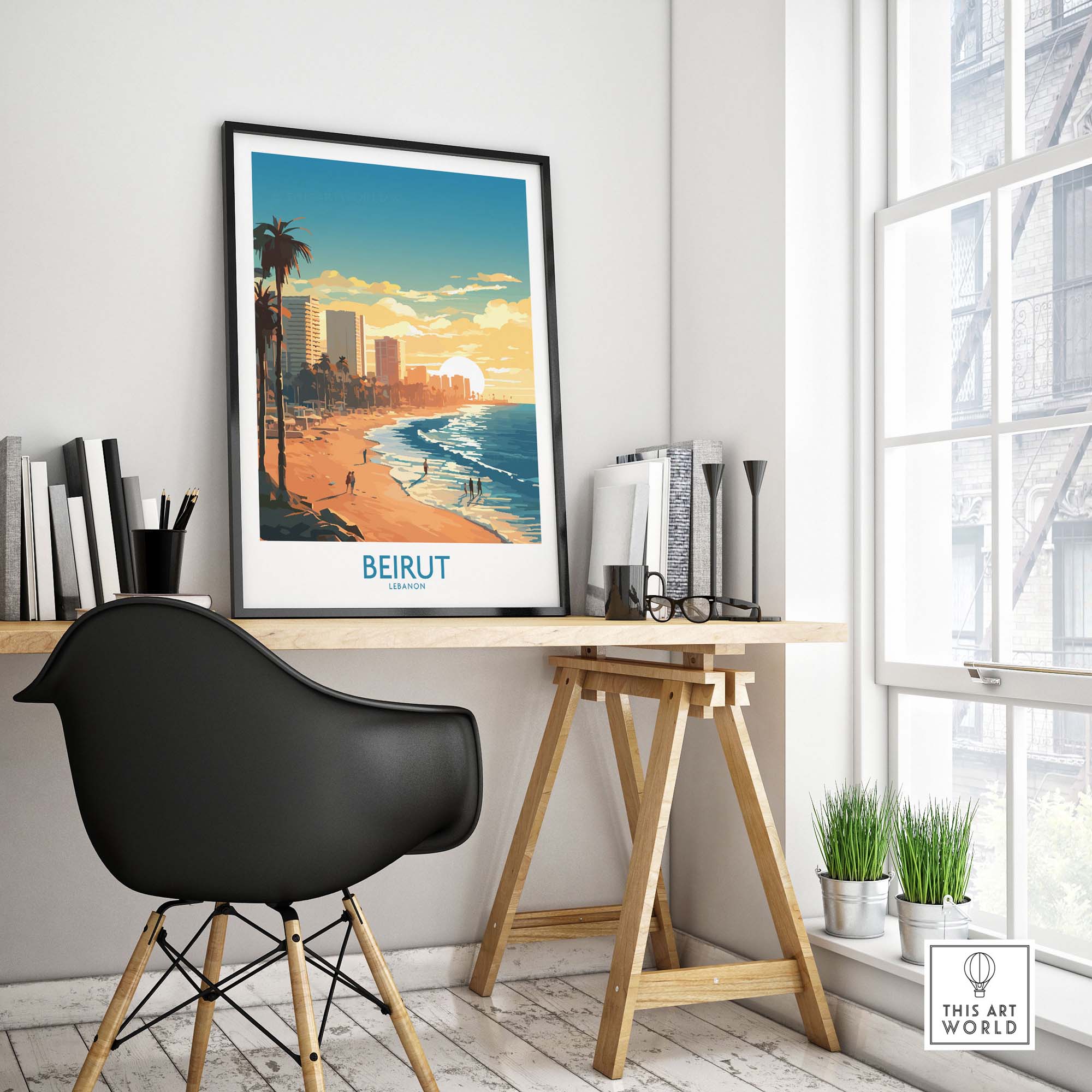 Beirut Travel Print