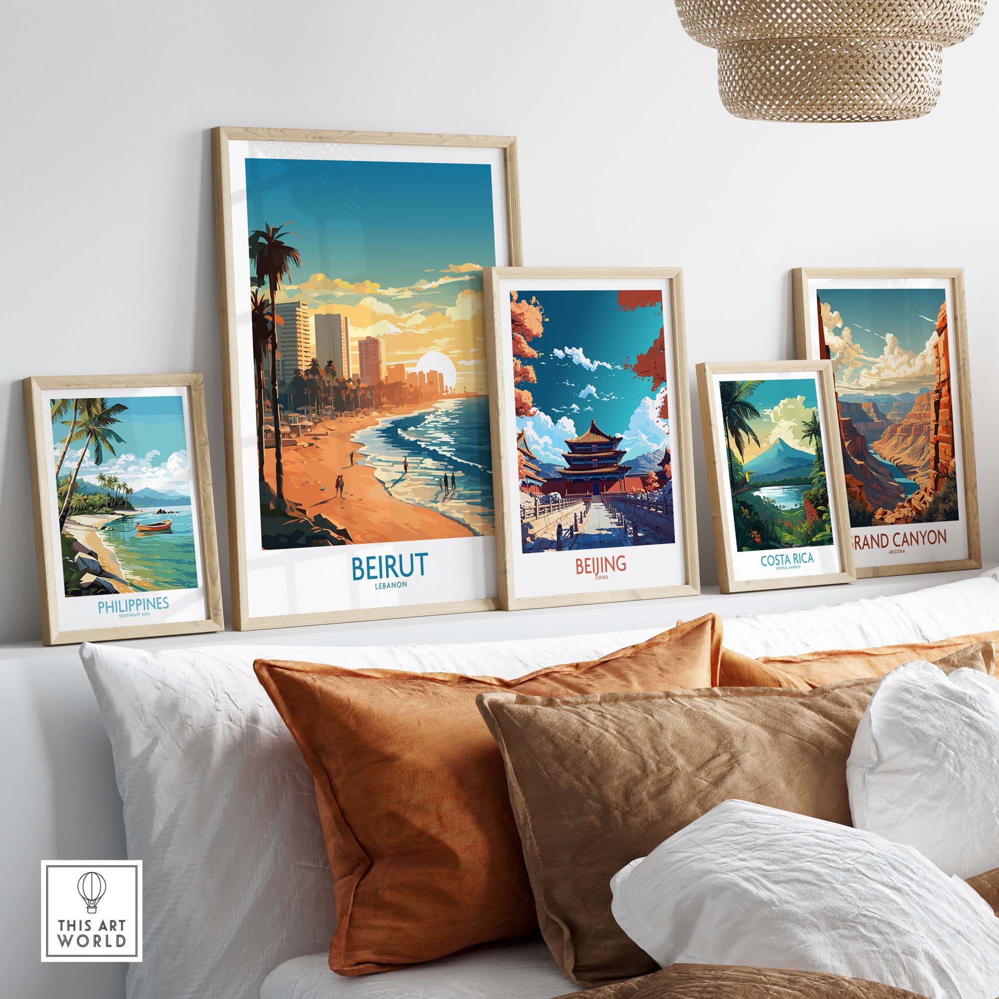 Beirut Travel Print