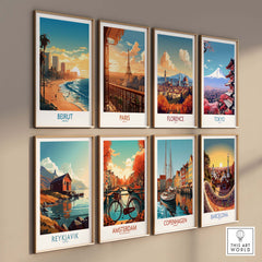 Beirut Travel Print