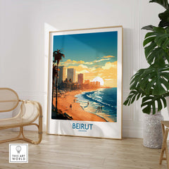 Beirut Travel Print