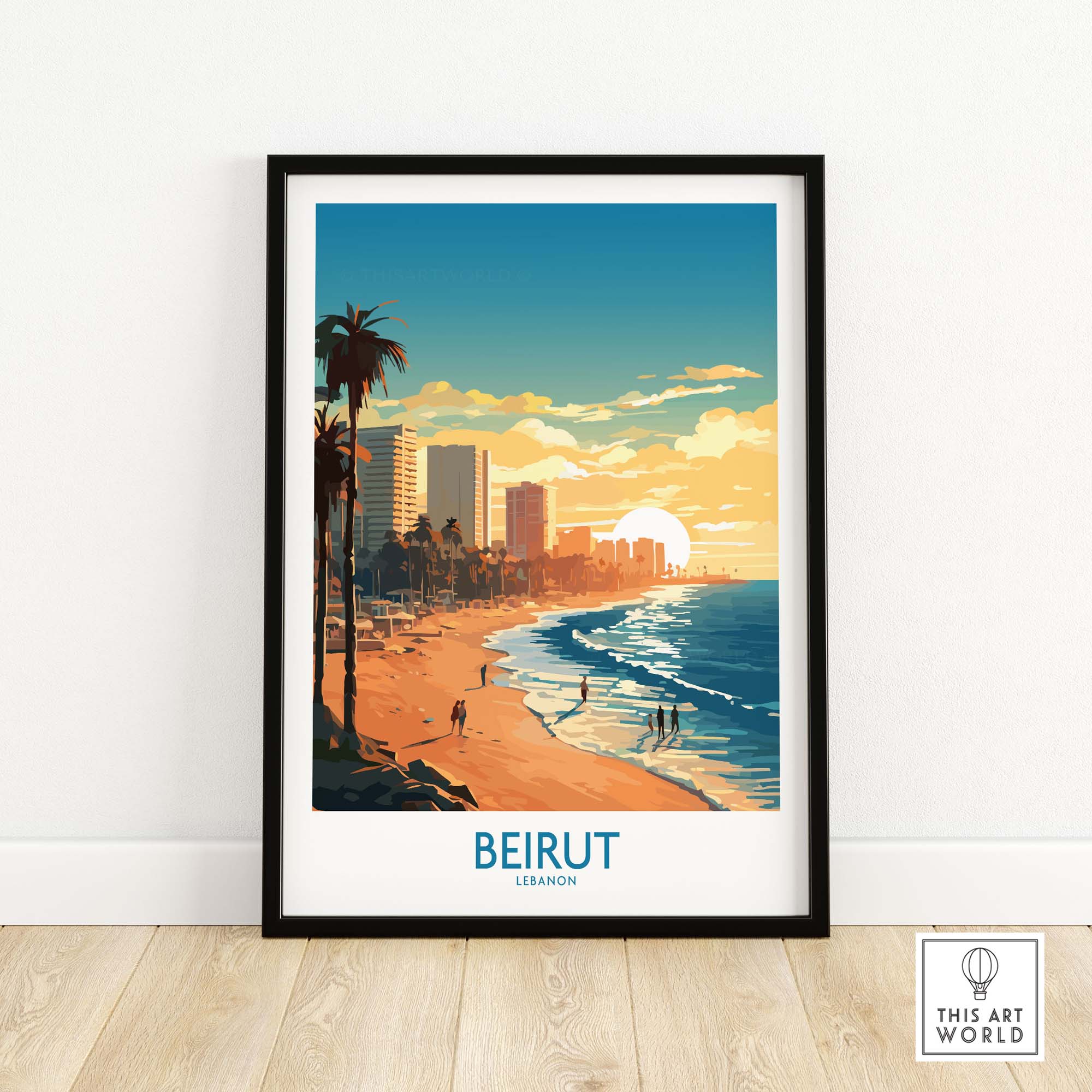 Beirut Travel Print