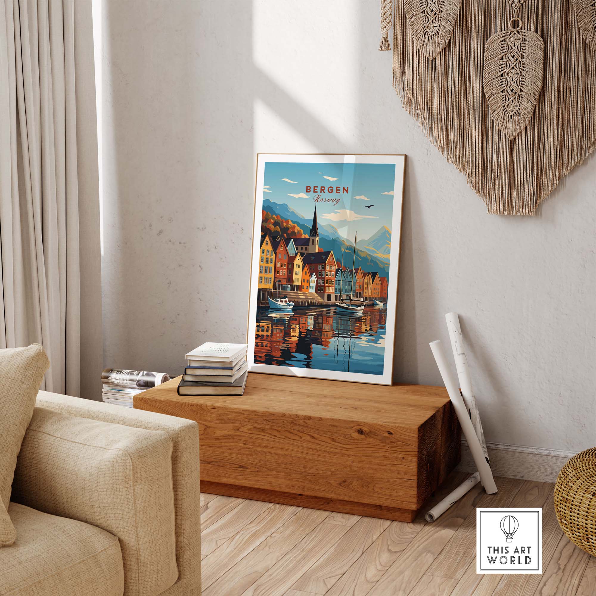 Bergen Norway Print