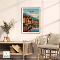 Bergen Norway Print