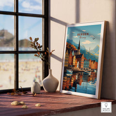 Bergen Norway Print