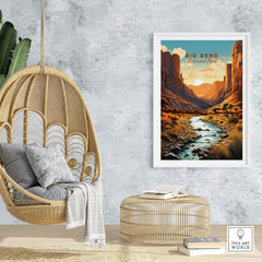 Big Bend Poster National Park