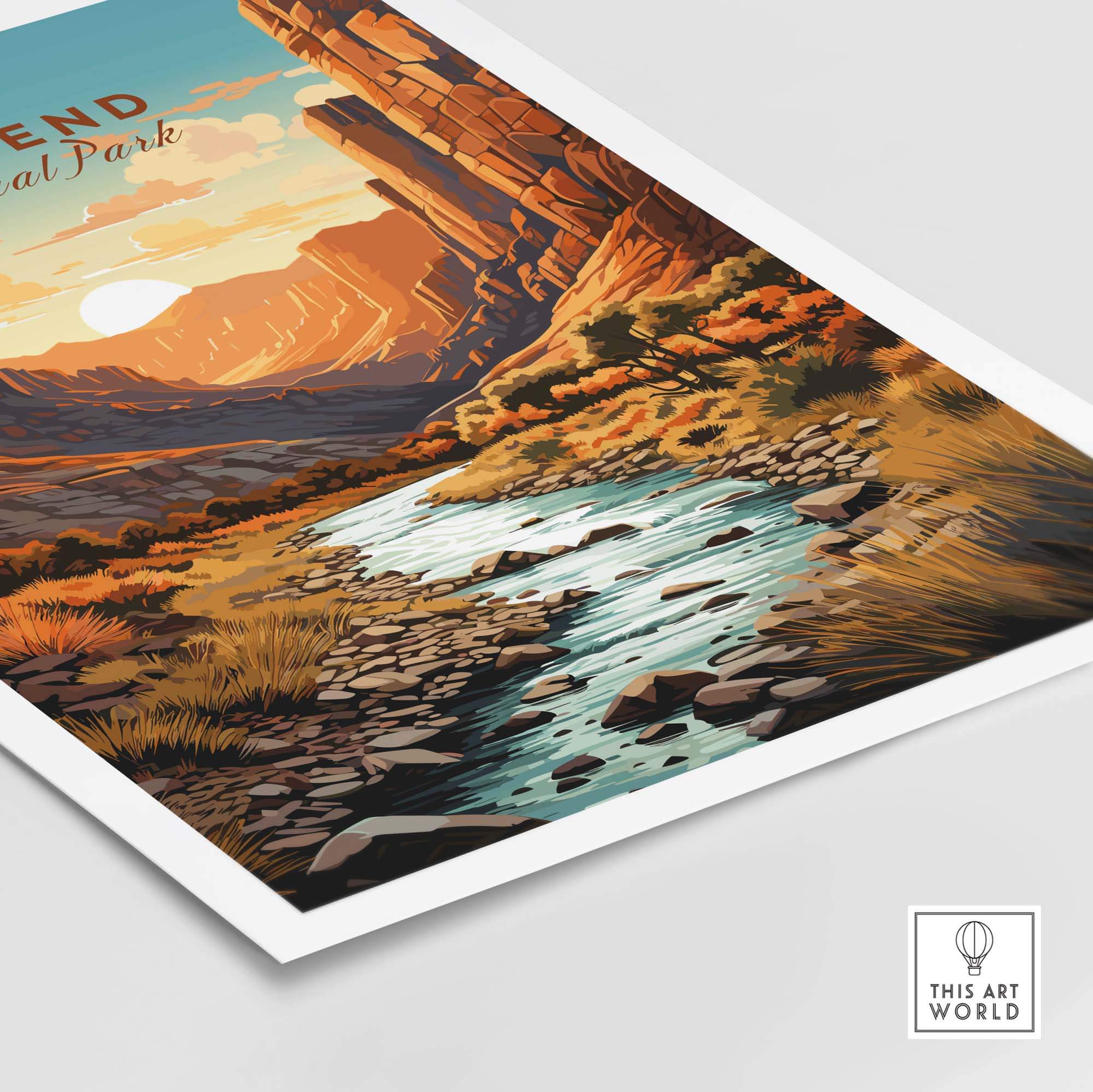 Big Bend Poster National Park