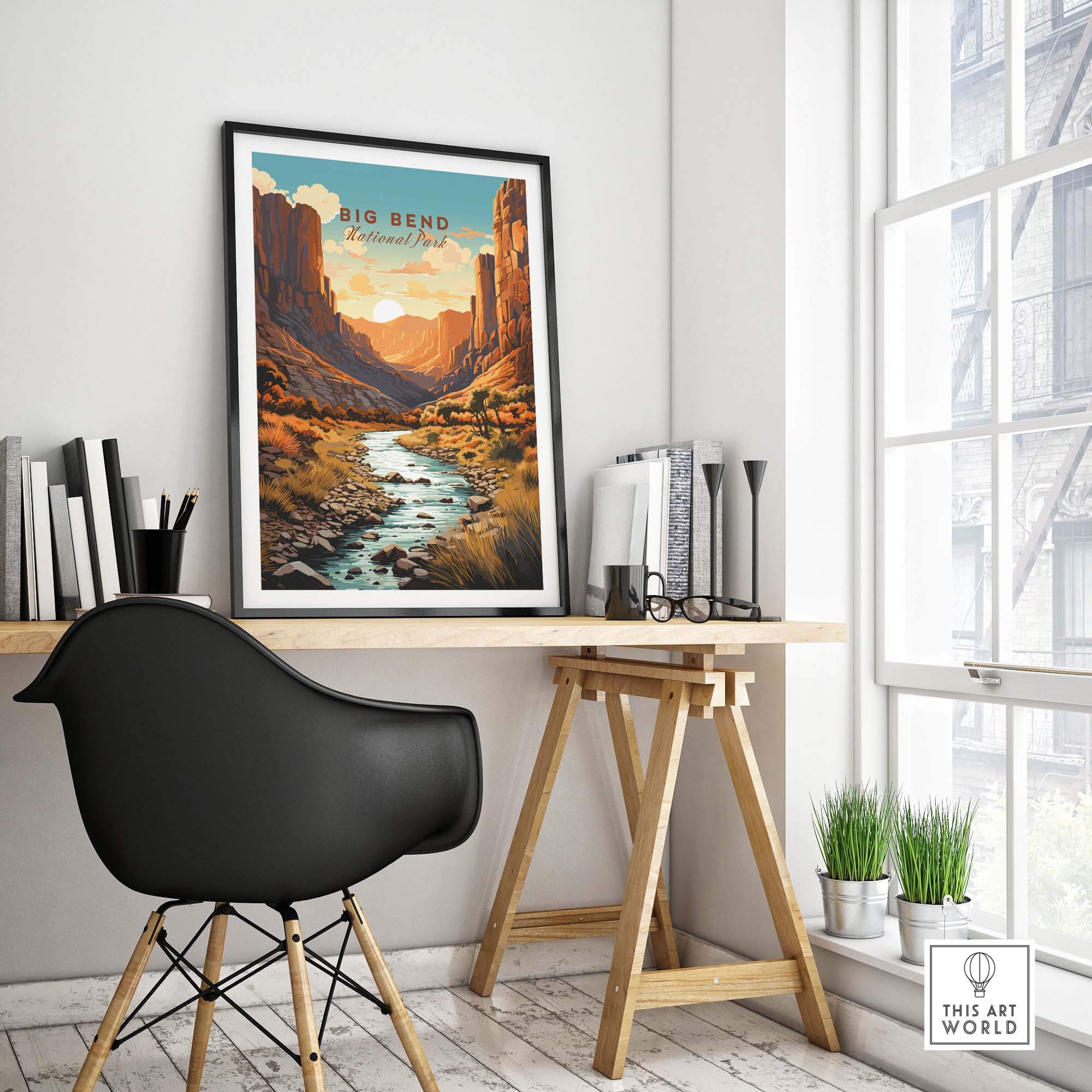 Big Bend Poster National Park