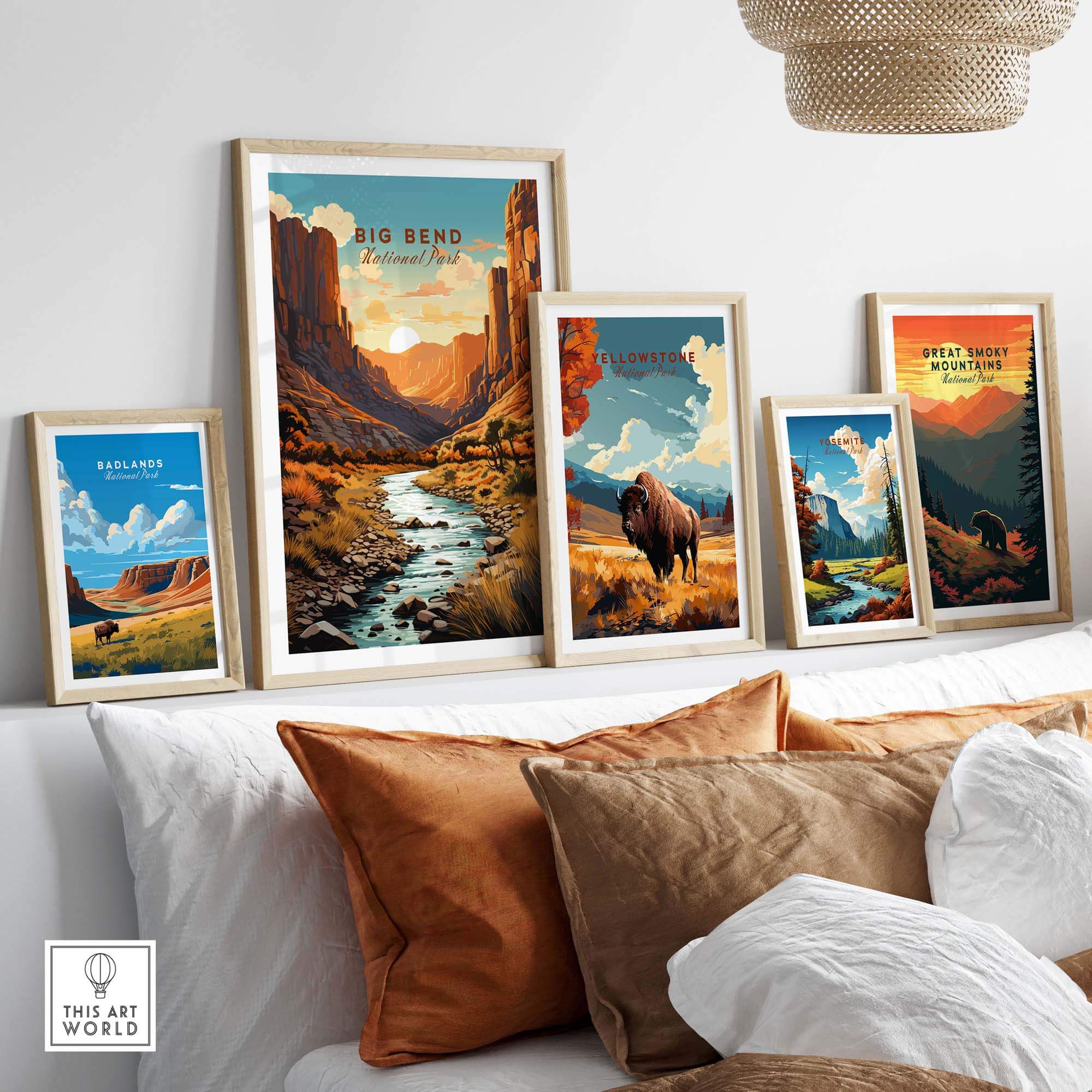Big Bend Poster National Park