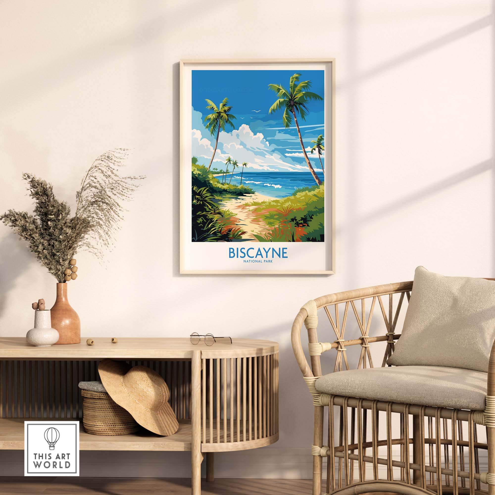 Biscayne Wall Art National Park