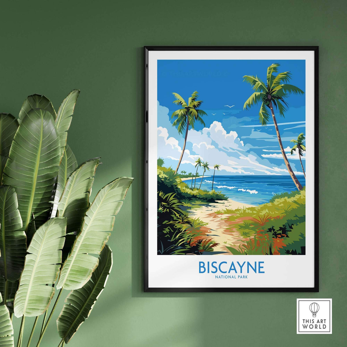 Biscayne Wall Art National Park