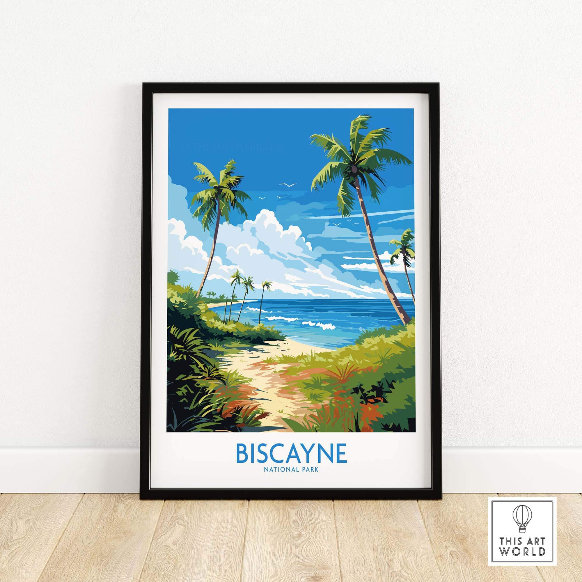 Biscayne Wall Art National Park