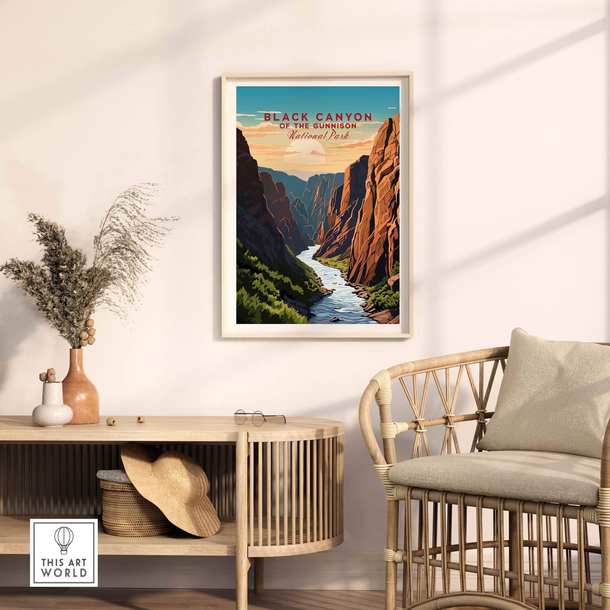 Black Canyon of the Gunnison Poster