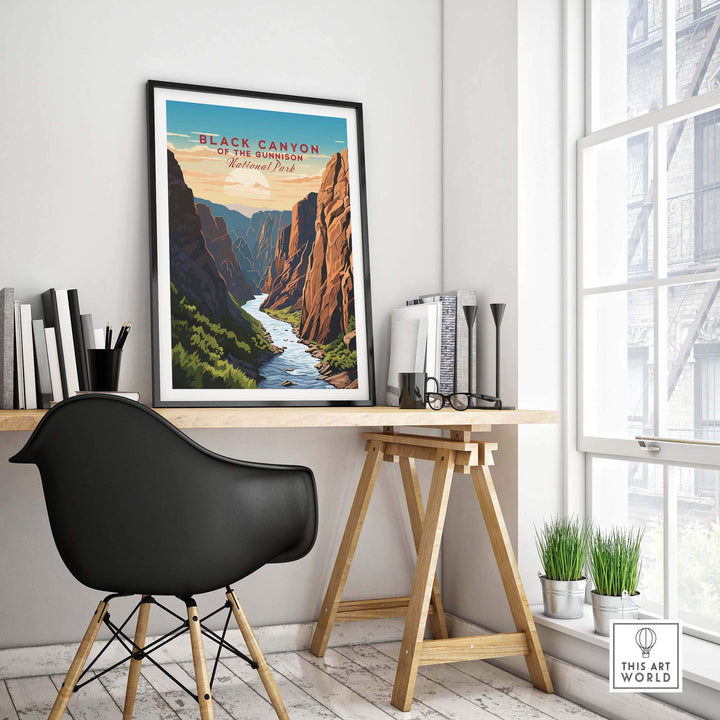 Black Canyon of the Gunnison Poster