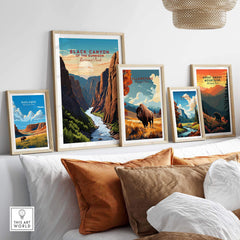 Black Canyon of the Gunnison Poster
