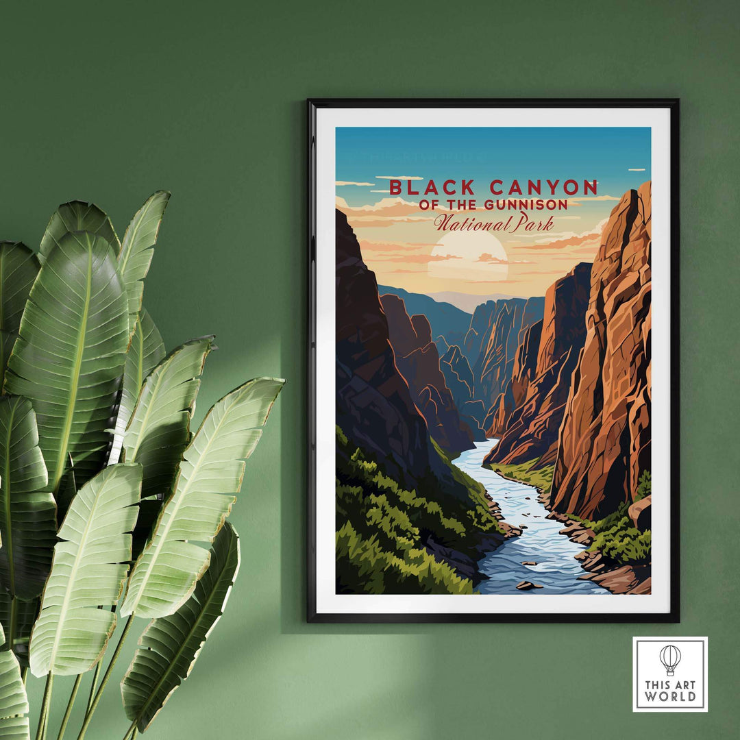 Black Canyon of the Gunnison Poster