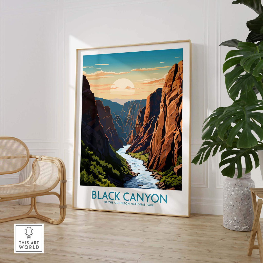 Black Canyon of the Gunnison Wall Art